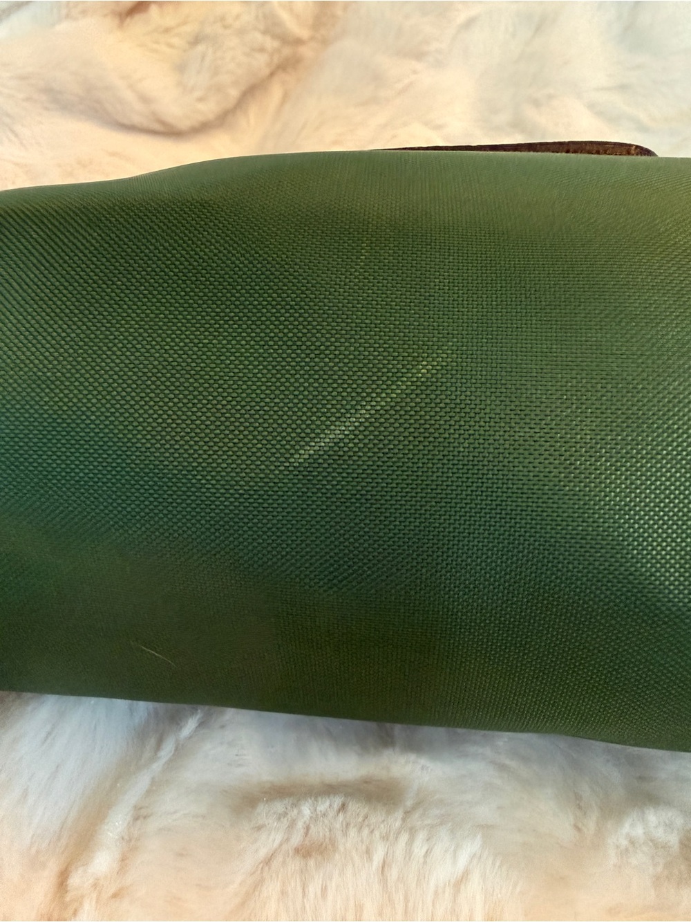 Longchamp Le Pliage Cosmetics Case in British Green - Picture 8 of 16